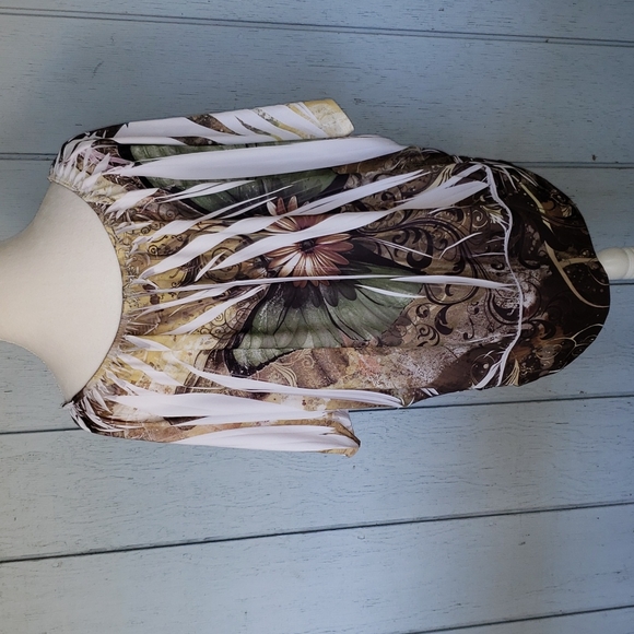 Butterfly Flower. Pleated Swirl. Daisy Art 3X - Picture 2 of 11